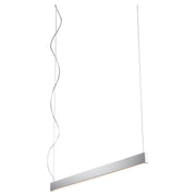 Zepp 38" LED Linear Pendant in Polished Nickel