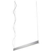 Zepp 38" LED Linear Pendant in Polished Nickel