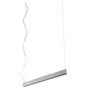 Zepp 38" LED Linear Pendant in Satin Nickel