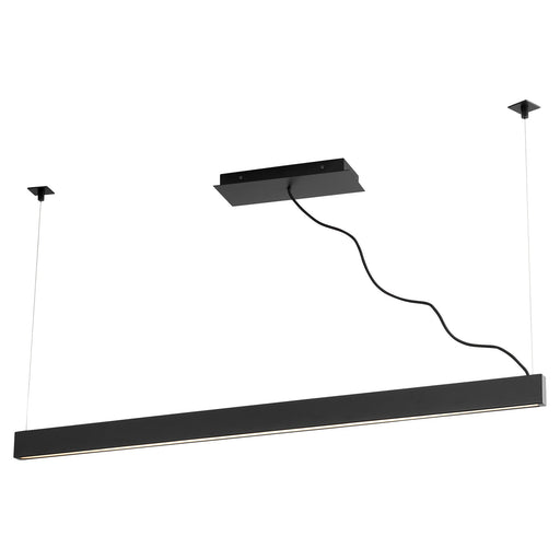 Zepp 50" LED Linear Pendant in Black