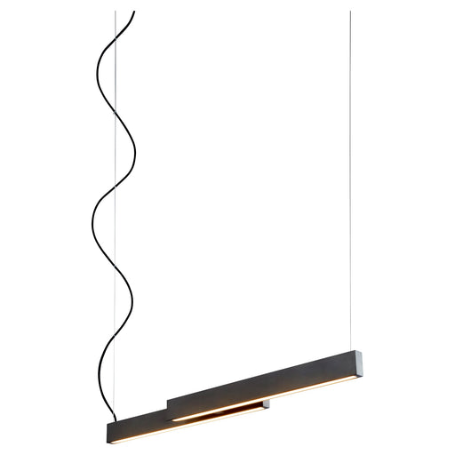 Klone 40" LED Linear Pendant in Black