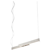 Klone 40" LED Linear Pendant in Satin Nickel