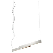 Klone 40" LED Linear Pendant in Polished Nickel