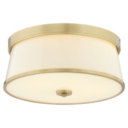 Weir 16" Ceiling Mount in Aged Brass