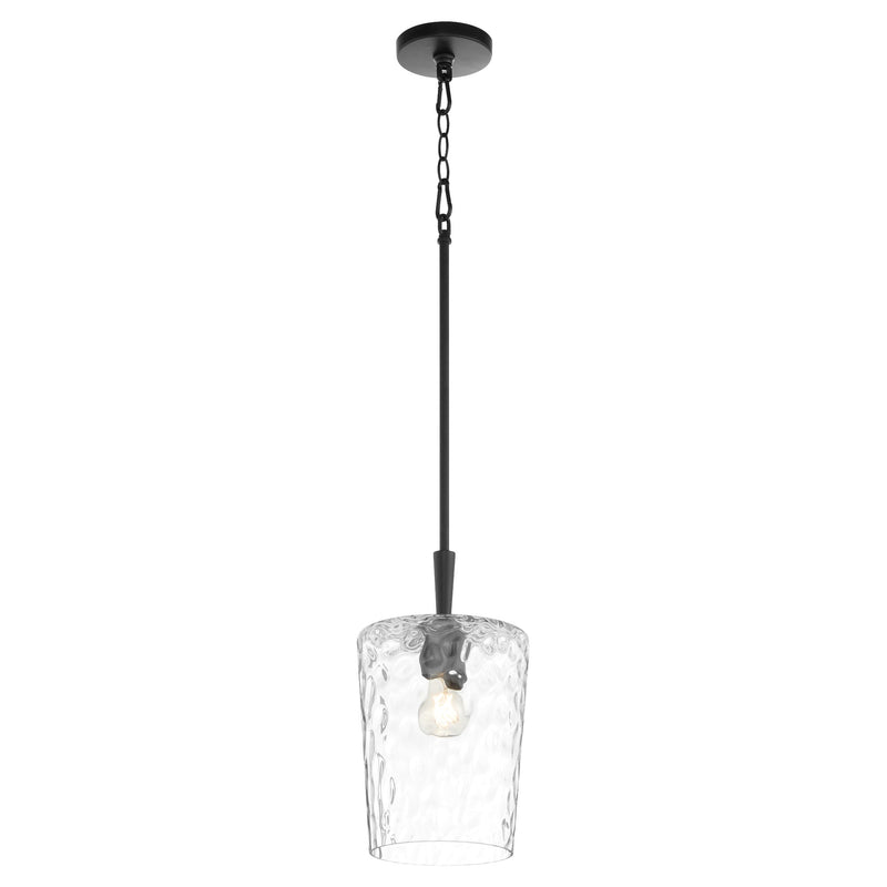 Goodwin 8" Pendant in Matte Black