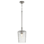 Goodwin 8" Pendant in Satin Nickel