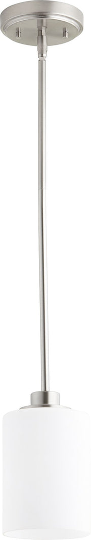 Lancaster Mini Pendant in Satin Nickel