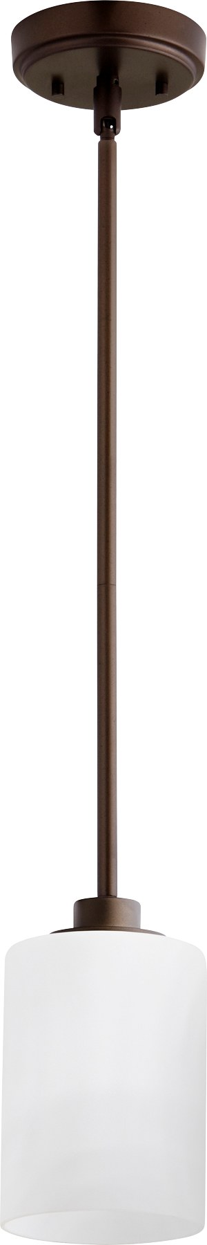 Lancaster Mini Pendant in Oiled Bronze