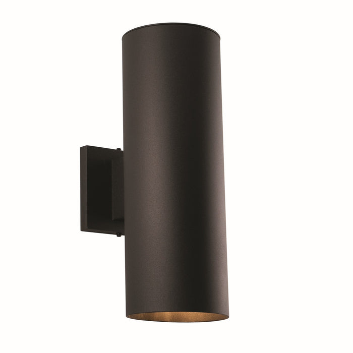 Chiasso 5" Outdoor Wall Light in Textured Black - Lamps Expo