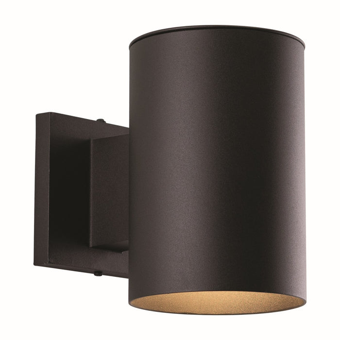 Chiasso 5" Outdoor Wall Light in Textured Black
