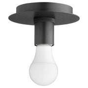 6" Modern Keyless Ceiling Mount in Textured Black