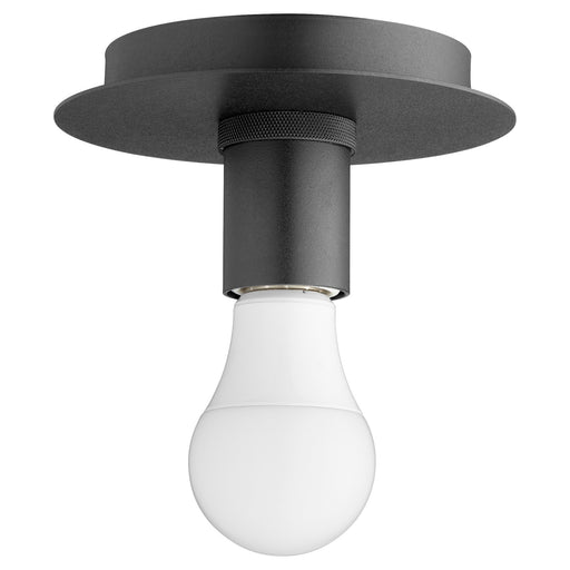 6" Modern Keyless Ceiling Mount in Textured Black
