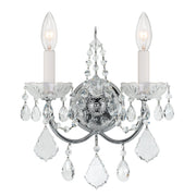 Imperial 2 Light 12" Sconce in Polished Chrome