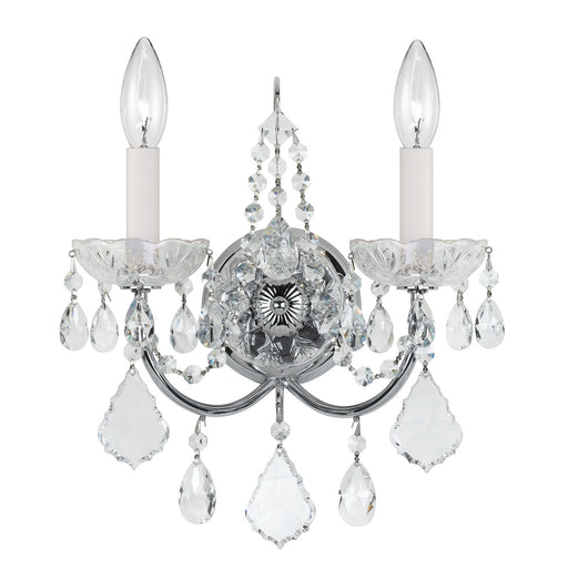 Imperial 2 Light 12" Sconce in Polished Chrome