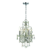 Imperial 4 Light 12" Chandelier in Polished Chrome