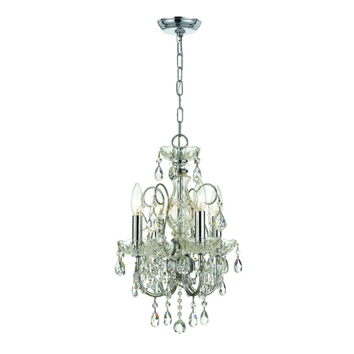 Imperial 4 Light 12" Chandelier in Polished Chrome
