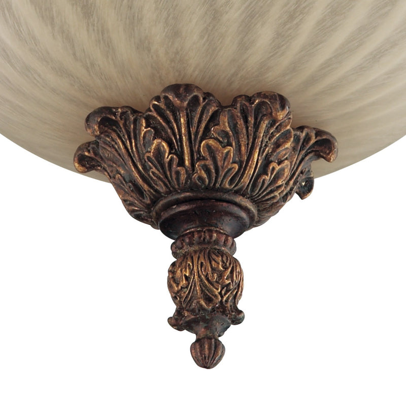 Madeleine 13" Ceiling Mount in Corsican Gold