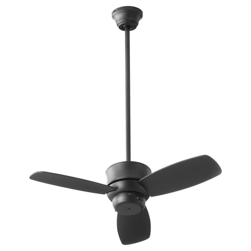 Gusto 32" 3-Blade Ceiling Fan in Matte Black