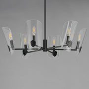Armory 6 Light Chandelier in Black