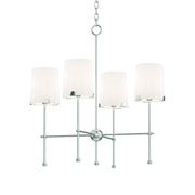 Huntington 4 Light Chandelier in Satin Nickel