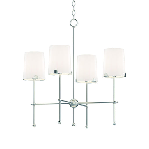 Huntington 4 Light Chandelier in Satin Nickel