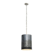 Cannery 2-Light 12" Pendant in Ombre Galvanized