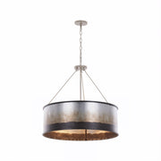 Cannery 5-Light 28" Pendant in Ombre Galvanized
