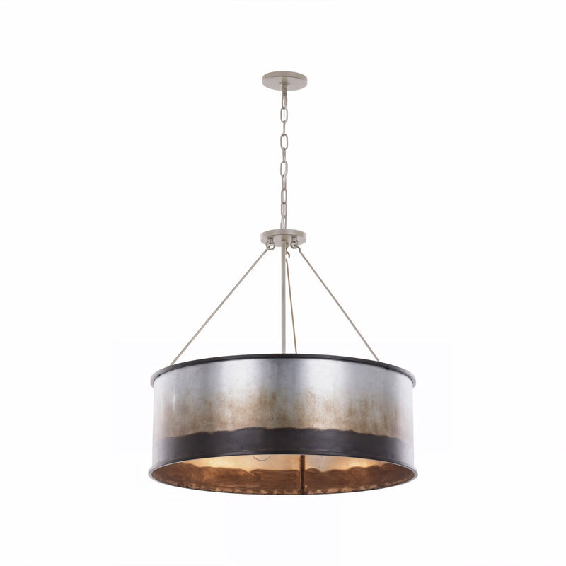 Cannery 5-Light 28" Pendant in Ombre Galvanized