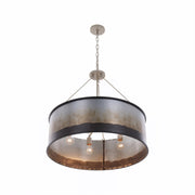 Cannery 5-Light 28" Pendant in Ombre Galvanized