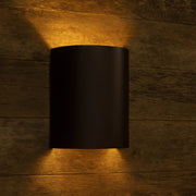 Cannery 10" Wall Sconce in Dark Bronze / French Gold