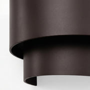 Cannery 2-Light 9" Wall Sconce in Dark Bronze / French Gold
