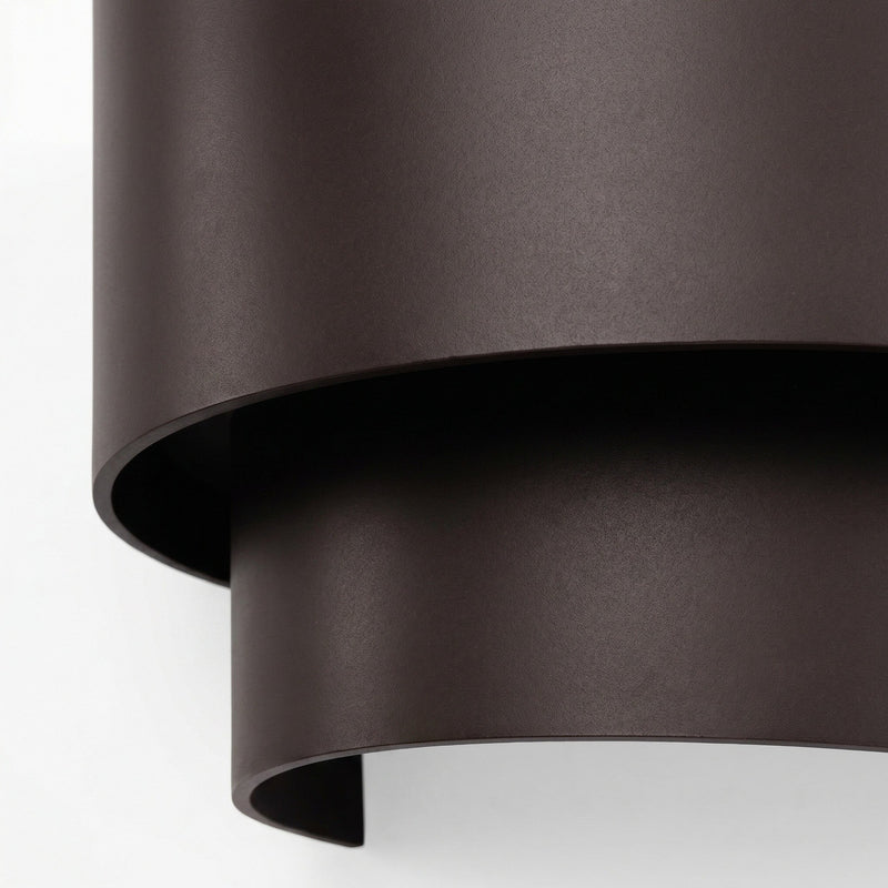 Cannery 2-Light 9" Wall Sconce in Dark Bronze / French Gold