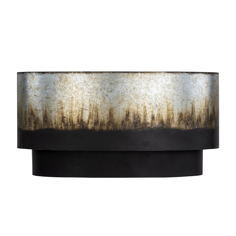 Cannery 2-Light 9" Wall Sconce in Ombre Galvanized
