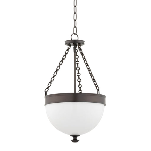 Barrington 3-Light 14" Pendant in Historic Bronze