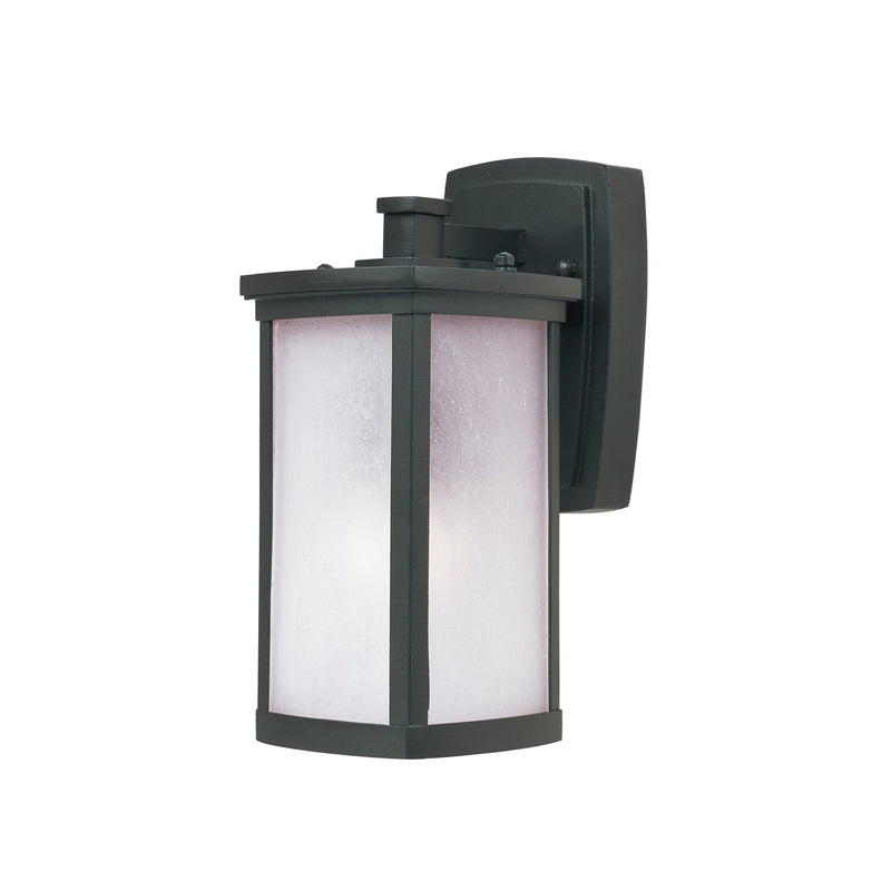 Terrace 1 Light Small Outdoor Wall Lantern in Bronze