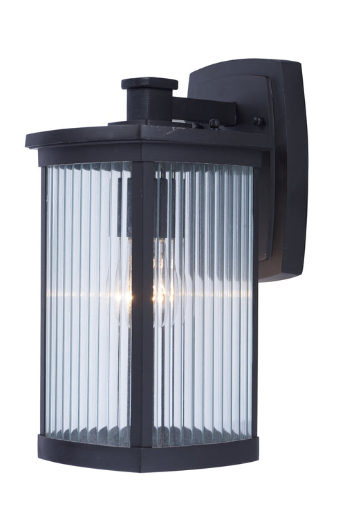 Terrace 1 Light Medium Outdoor Wall Lantern in Bronze