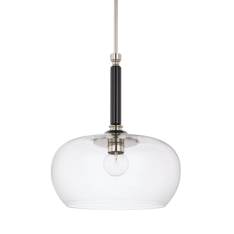 Dorsey Pendant in Black Tie