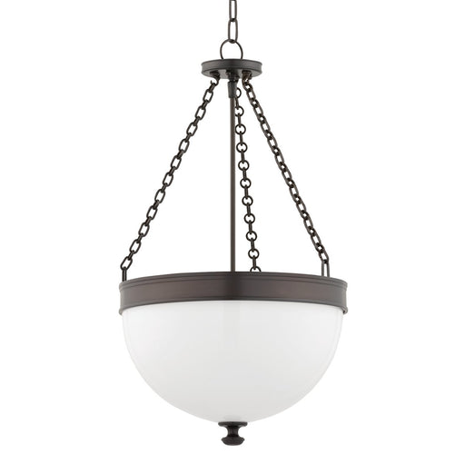 Barrington 3-Light 17" Pendant in Historic Bronze