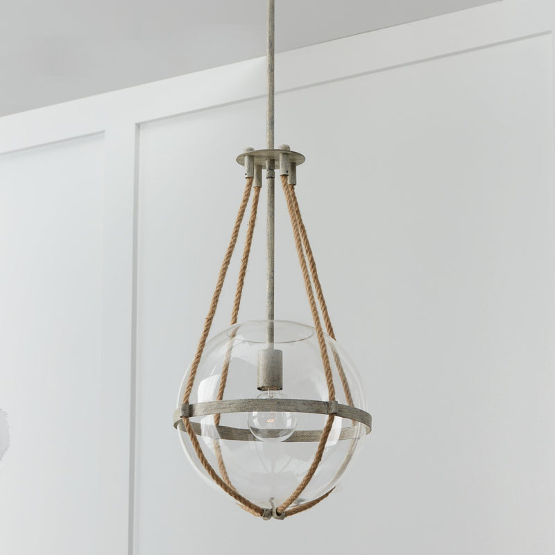 Beaufort Pendant in Mystic Sand