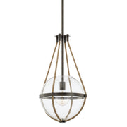 Beaufort Pendant in Nordic Grey