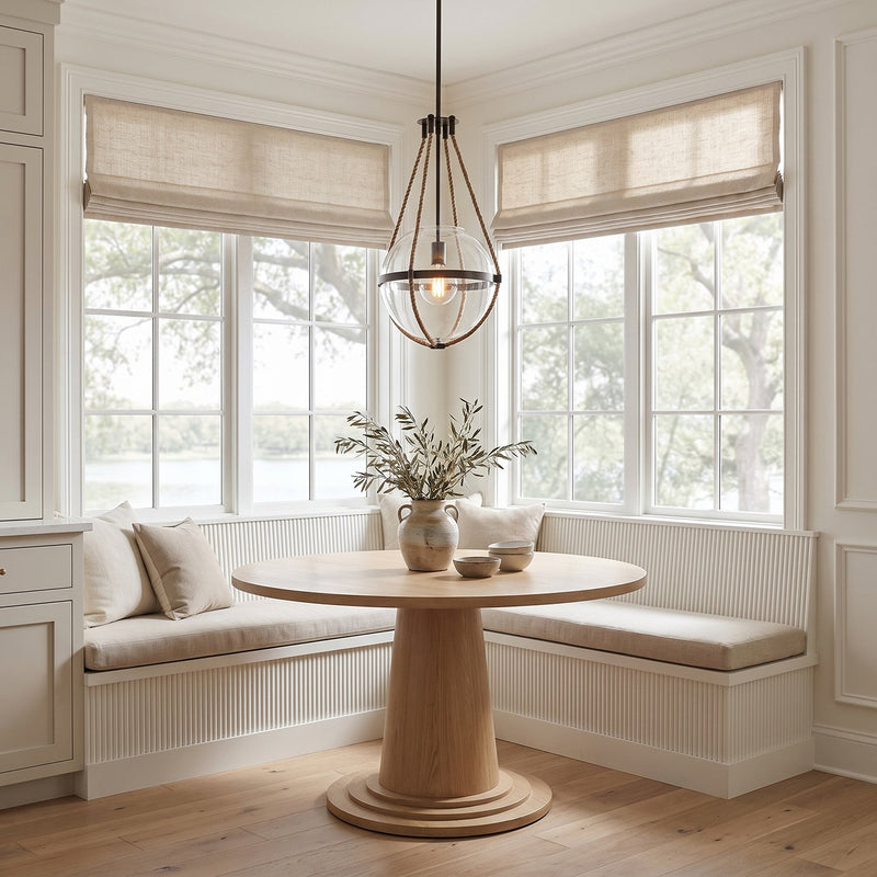 Beaufort Pendant in Nordic Grey