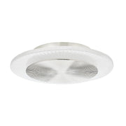 Topaz Flush Mount in Polished Nickel