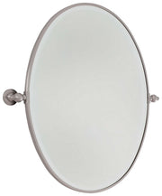 Pivot Large Oval Beveled Mirror - Lamps Expo