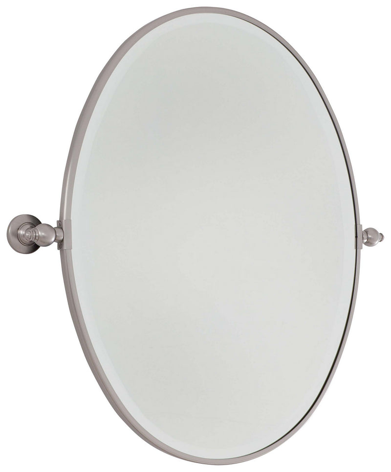 Pivot Large Oval Beveled Mirror - Lamps Expo