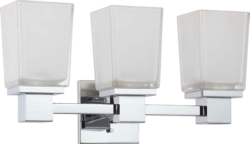 Parker 3-Light Bath Vanity Light in Polished Chrome