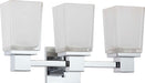 Parker 3 Light Vanity in Polished Chrome