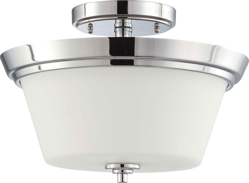 Bento 3 Light Semi-Flush in Polished Chrome