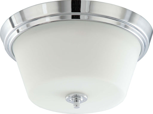 Bento 3 Light Flush Mount in Polished Chrome