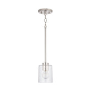 Greyson Mini Pendant in Brushed Nickel