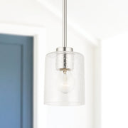 Greyson Mini Pendant in Brushed Nickel